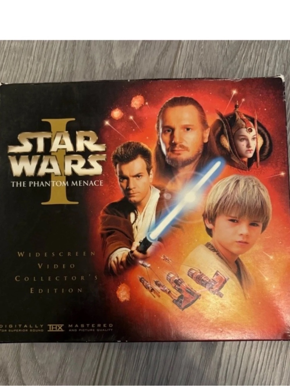 Star Wars I The Phantom Menace Video VHS Tape Collector's Edition